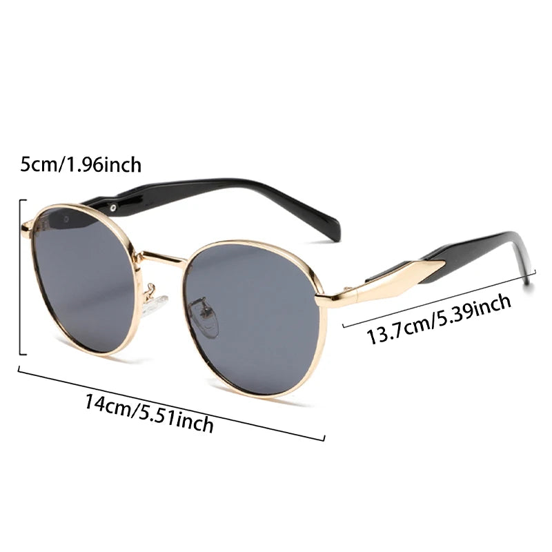 Retro Metal Sunglasses