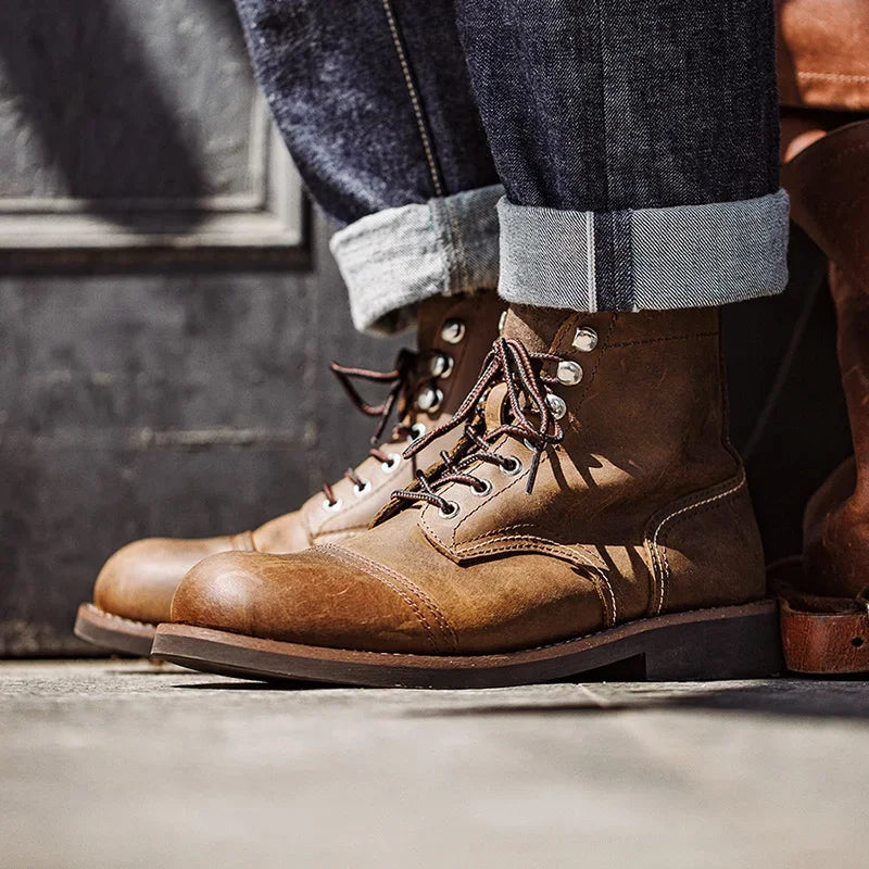 Vintage Leather Boots