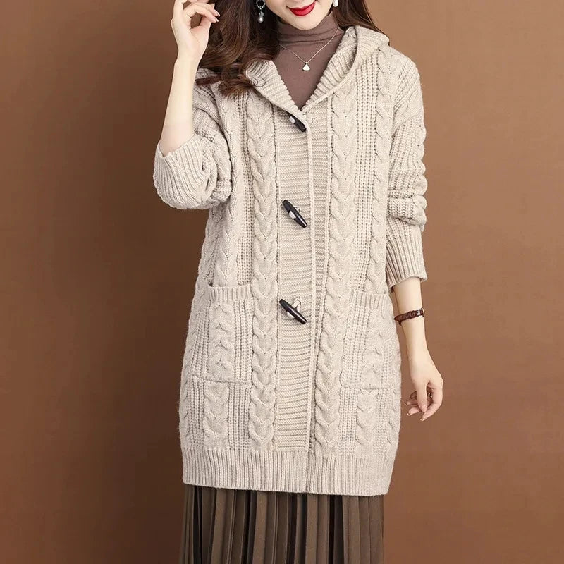 Hooded Autumn Sweater