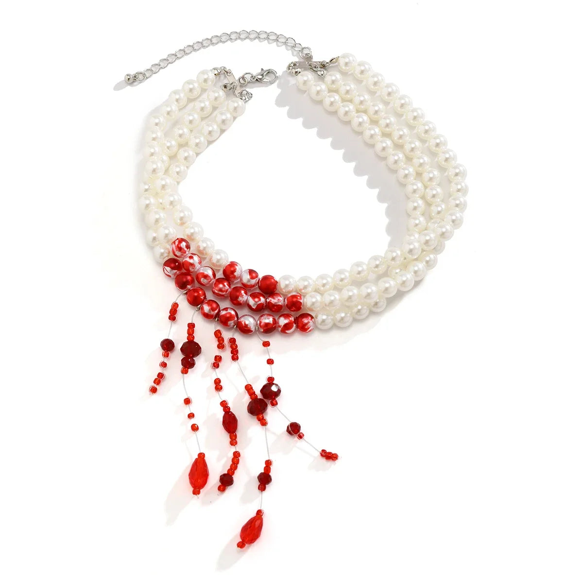 Gothic Pearl Necklace