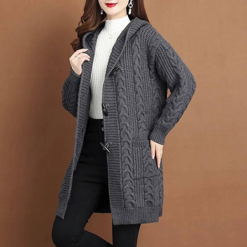Hooded Autumn Sweater