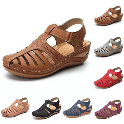 Vintage Wedge Sandals