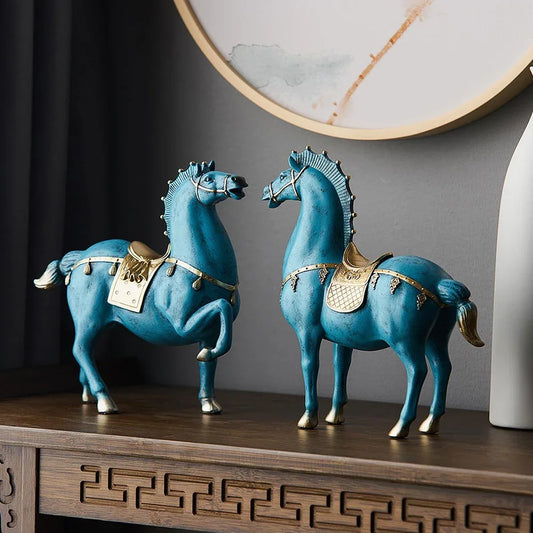 Elegant Horse Statue