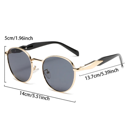 Retro Metal Sunglasses