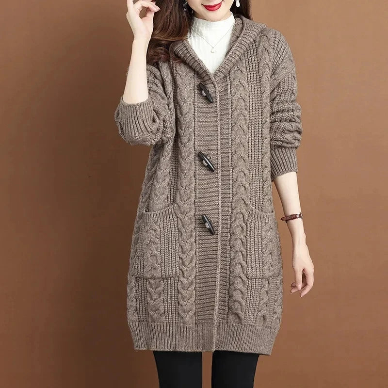 Hooded Autumn Sweater