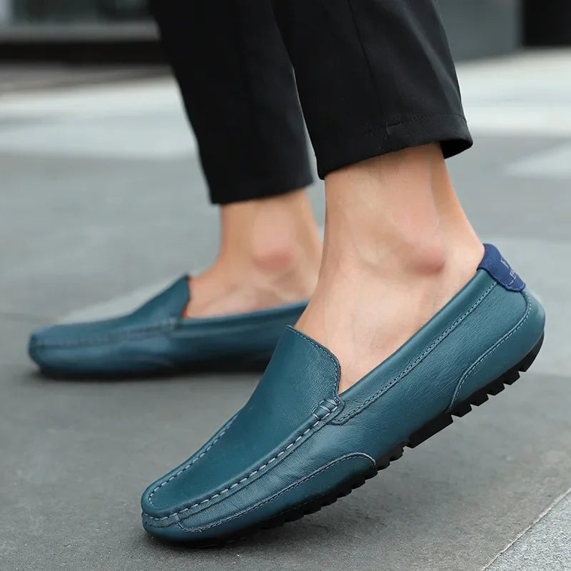 Italian Leather Loafers