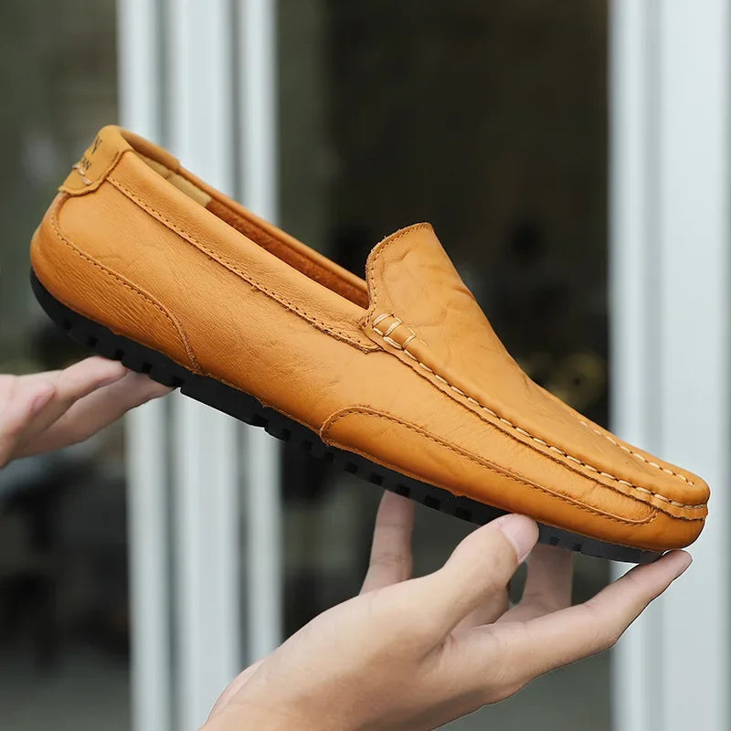 Italian Leather Loafers