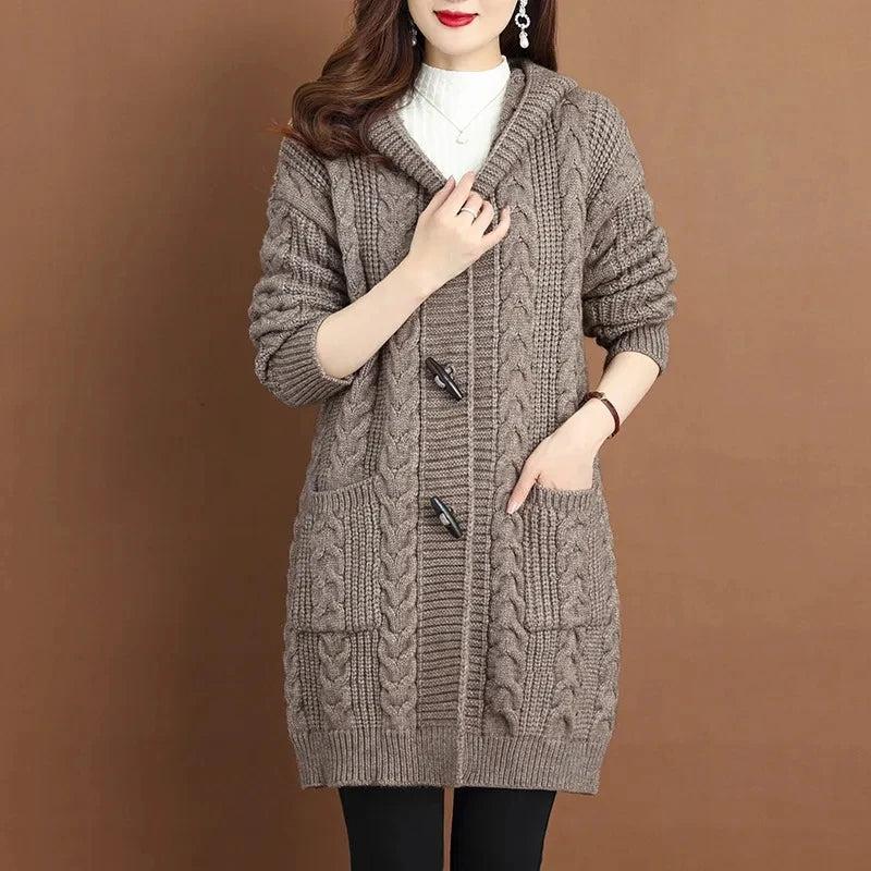 Hooded Autumn Sweater