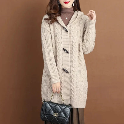 Hooded Autumn Sweater
