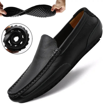 Italian Leather Loafers